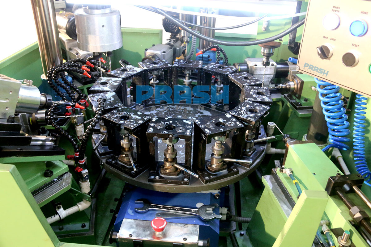 Twelve Station Rotary Indexing Drilling Tapping Reaming Machine