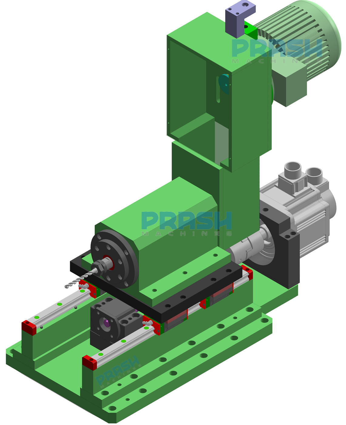 Prash Multi Spindle Auto Feed Drilling Tapping SPMs